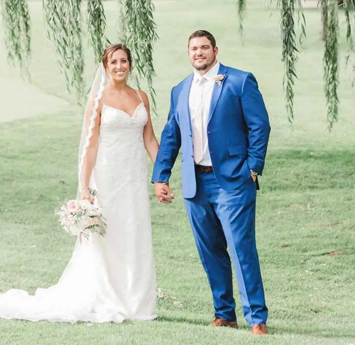 Morgan Eifert and Zack Martin got married