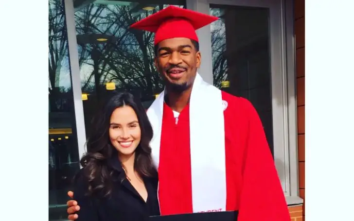 Sloan attending her boyfriend's graduation from NCSU