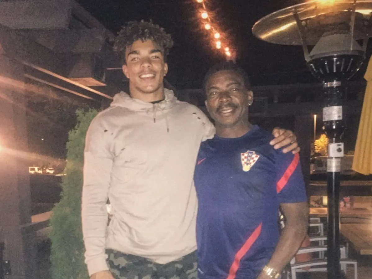 John Mensah - Miami Dolphins wide receiver Chase Claypool's father
