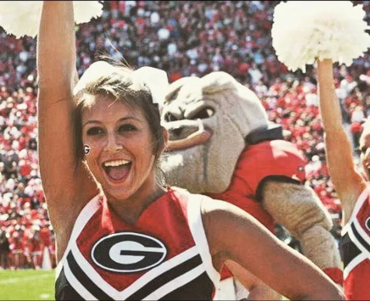 Mackenzie Dempsey was the cheerleader for the Georgia Bulldogs