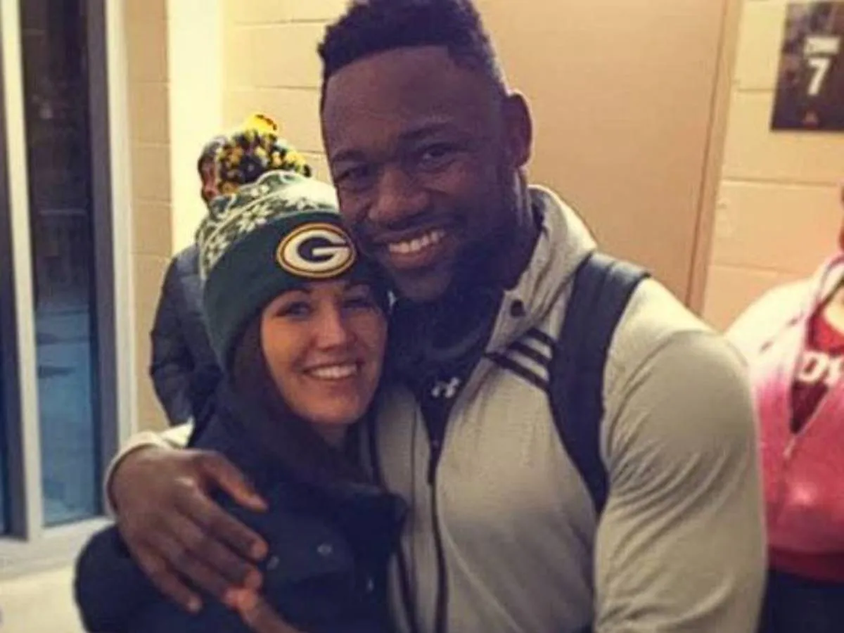 Remy Klamer and her husband Ty Montgomery