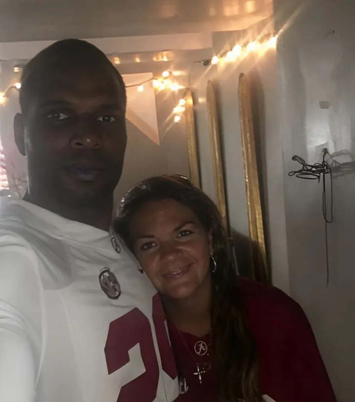 Minkah Fitzpatrick's parents were young when they got married 