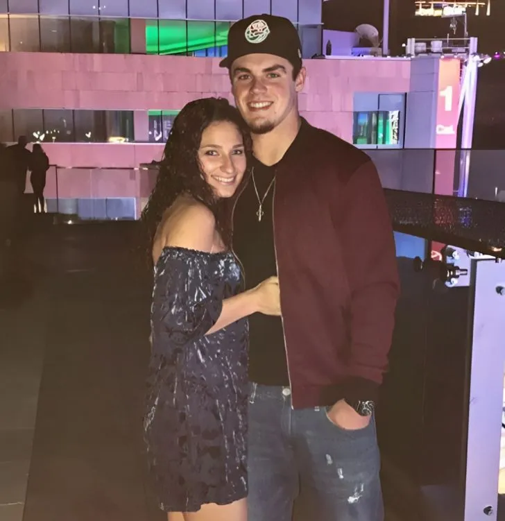 NFL quarterback, Trace McSorley with his beautiful wife