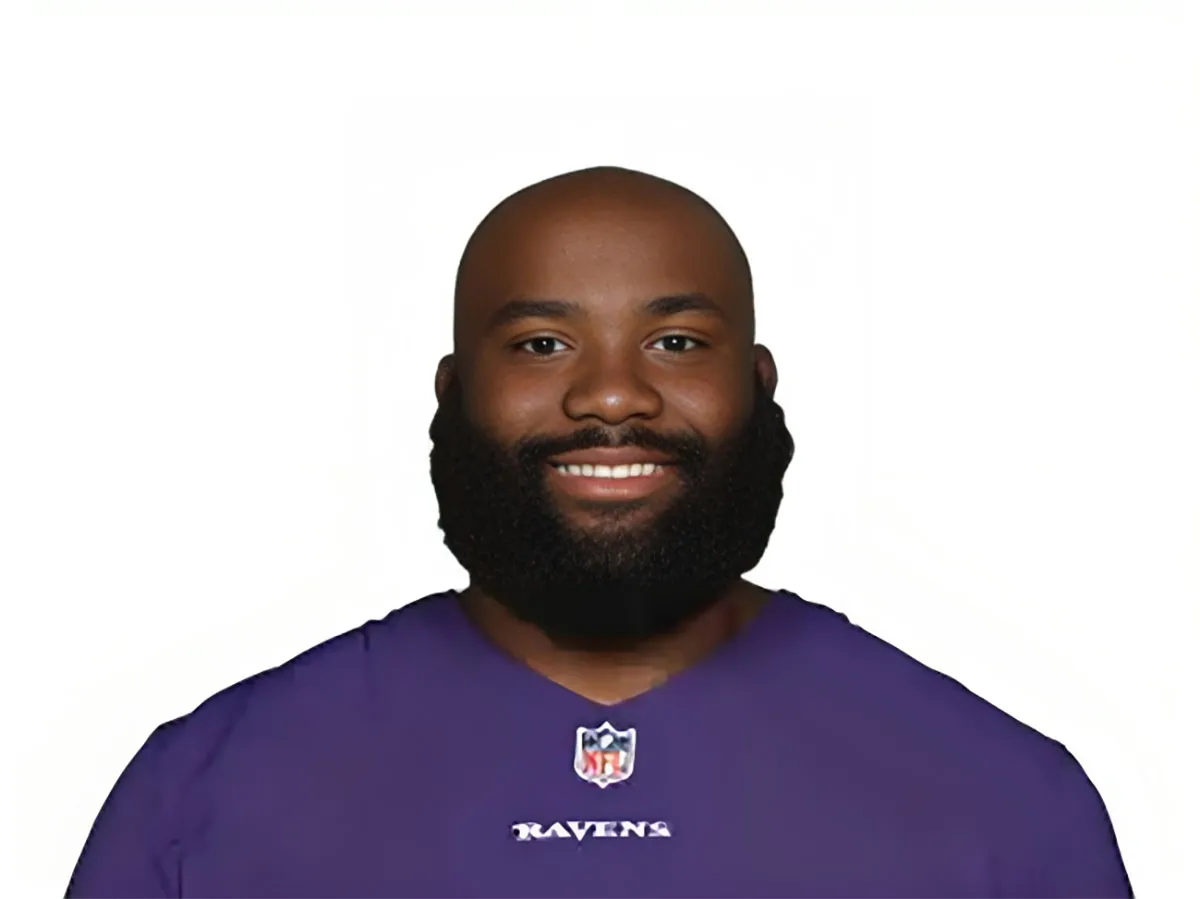 Morgan Moses, the Baltimore Ravens offensive tackle