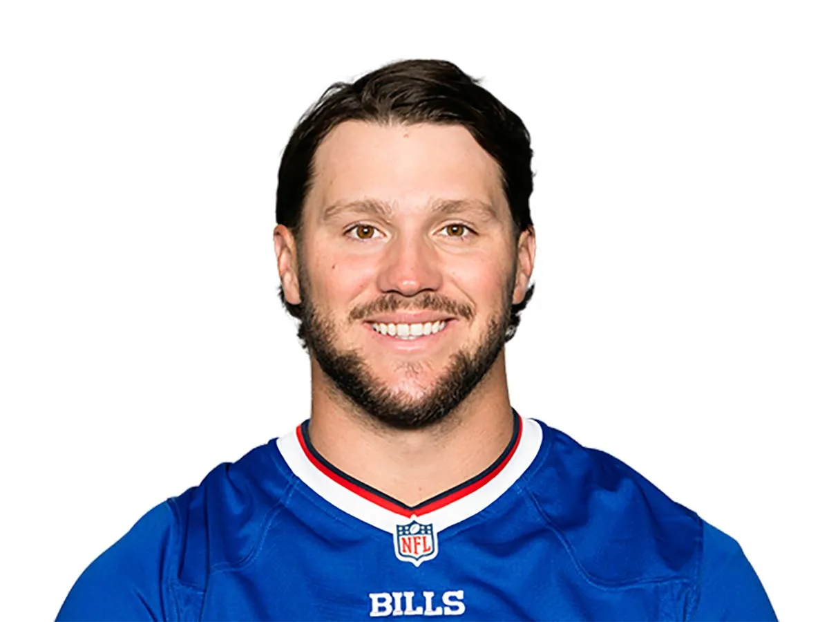 Josh Allen, the Buffalo Bills quarterback (QB)