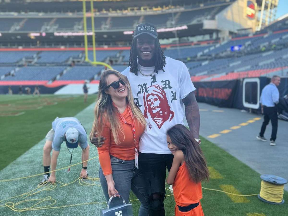 NFL star Randy Gregory with his wife Nancy