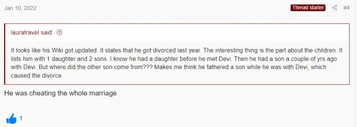 Duane and Devi Brown divorce