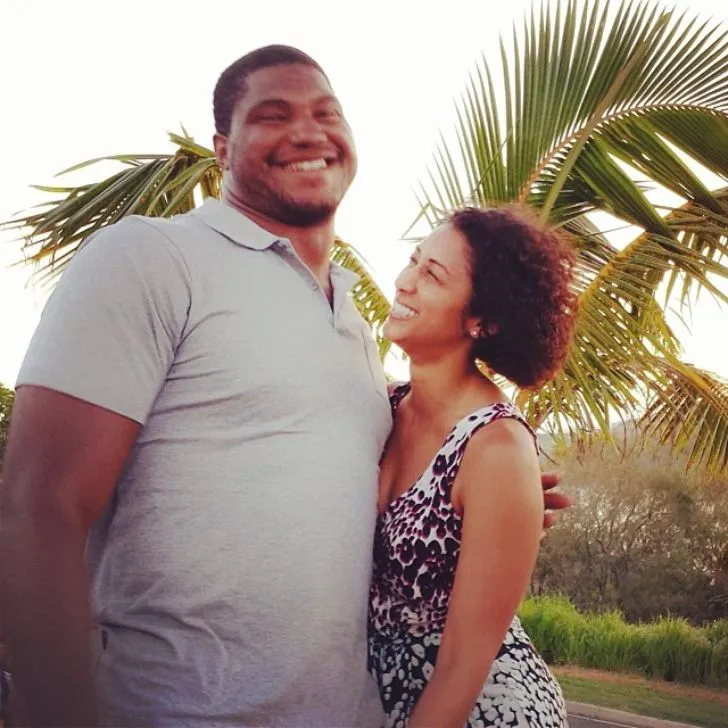 Calais Campbell thought his spouse was a wife material the day he met her