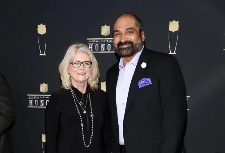 Dana and her late husband Franco Harris met in college and started dating shortly after