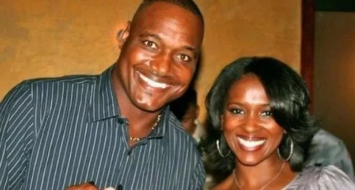 Derrick Brooks and his wife, Carol Brooks, have known each other since their childhood