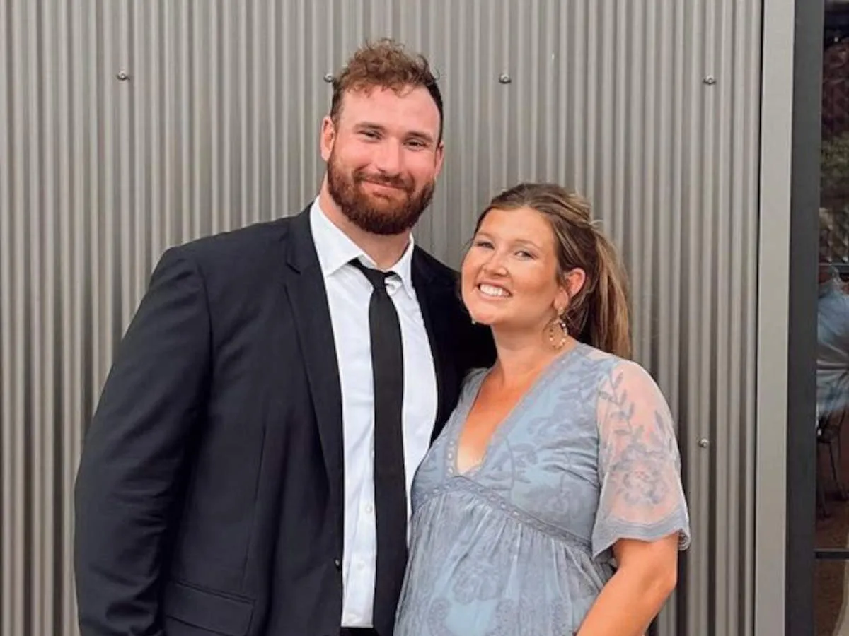 Frank Ragnow and his wife