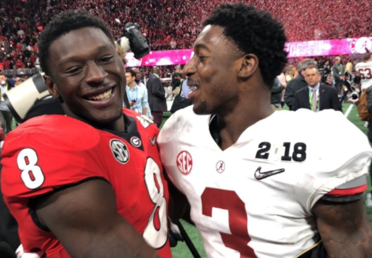 Footballer, Calvin Ridley is the eldest son of his parents, Colin and Kay 