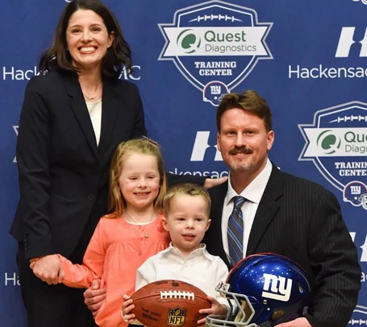 Ben McAdoo and his wife, Toni McAdoo, have two children